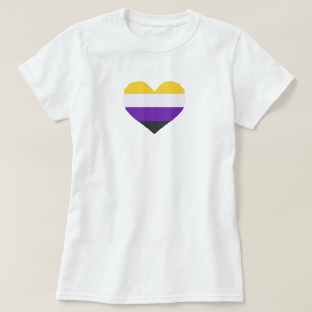 Non-Binary Pride T-Shirt (Design Front)