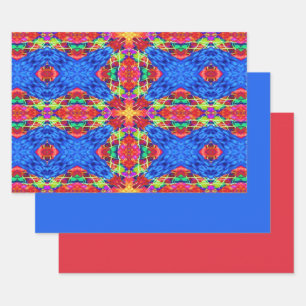 Non-Denominational Happy Holidays Wrapping Paper Sheet