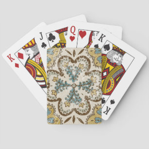 Non-Embellished Batik Square II Playing Cards