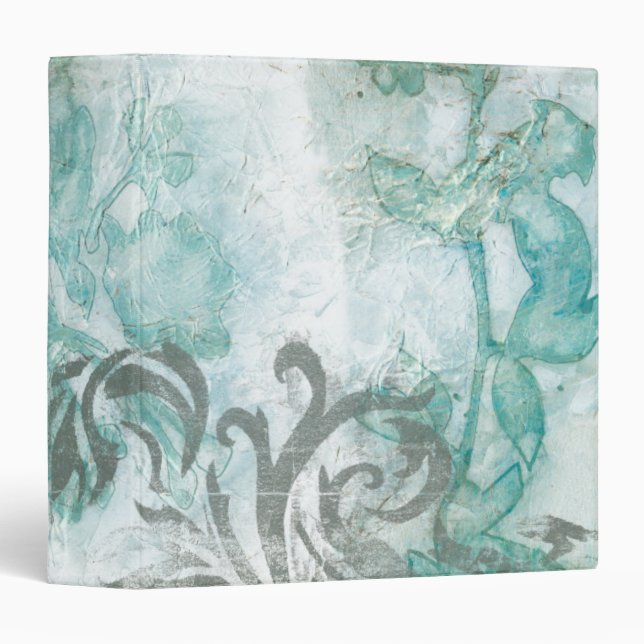 Non-Embellished Flower Spray III Binder (Front/Spine)