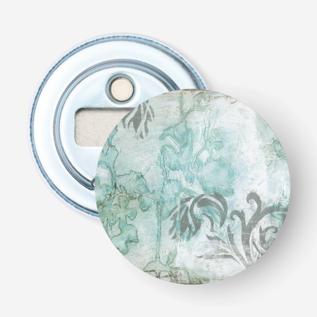 Non-Embellished Flower Spray III Bottle Opener (Front)