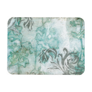 Non-Embellished Flower Spray III Magnet