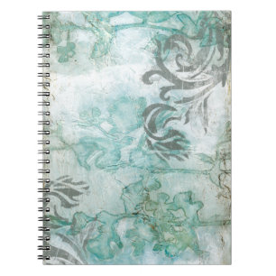 Non-Embellished Flower Spray III Notebook