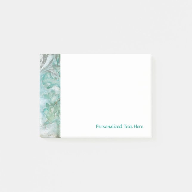 Non-Embellished Flower Spray III Post-it Notes (Front)