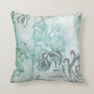 Non-Embellished Flower Spray III Throw Pillow