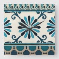 Non-Embellished Indigo Frieze II