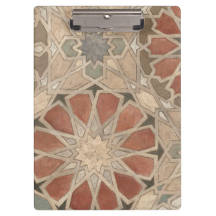 Non-Embellished Marrakesh Design I Clipboard