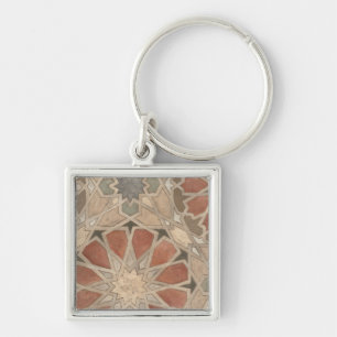 Non-Embellished Marrakesh Design I Keychain