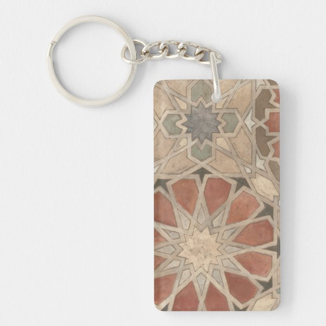 Non-Embellished Marrakesh Design I Keychain (Front)