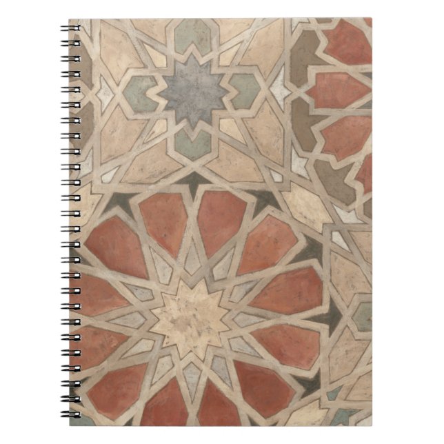 Non-Embellished Marrakesh Design I Notebook (Front)