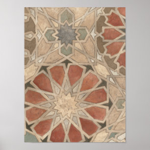 Non-Embellished Marrakesh Design I Poster