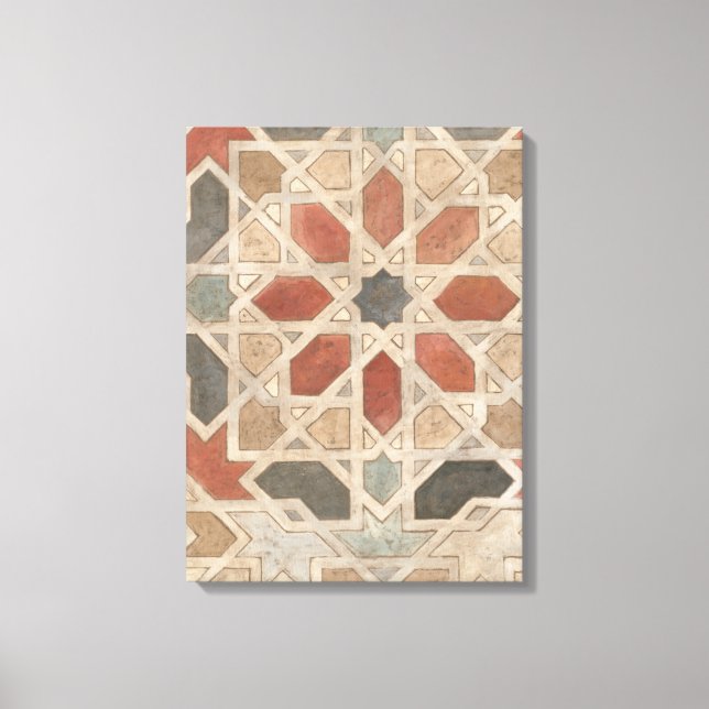 Non-Embellished Marrakesh Design II Canvas Print (Front)