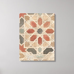 Non-Embellished Marrakesh Design II Canvas Print