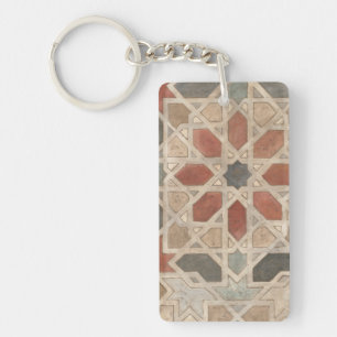 Non-Embellished Marrakesh Design II Keychain