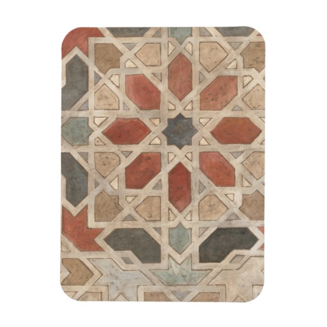Non-Embellished Marrakesh Design II Magnet (Vertical)