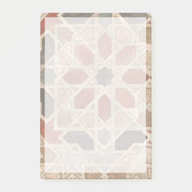 Non-Embellished Marrakesh Design II Post-it Notes (Front)