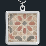 Non-Embellished Marrakesh Design II Silver Plated Necklace<br><div class="desc">Home Décor</div>