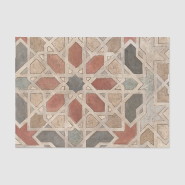Non-Embellished Marrakesh Design II Tissue Paper (Front)