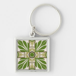 Non-Embellished Palm Motif I Keychain