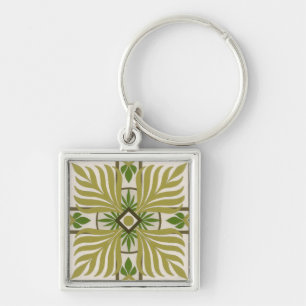 Non-Embellished Palm Motif II Keychain