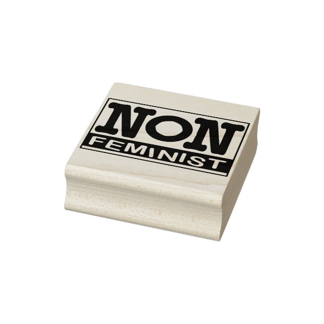 Non-feminist logo stamp (Stamp)