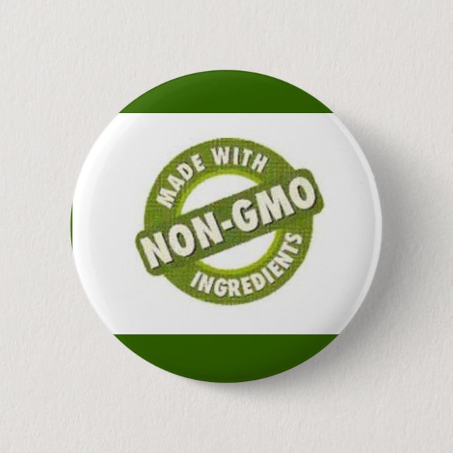 Non GMO 2 Inch Round Button (Front)