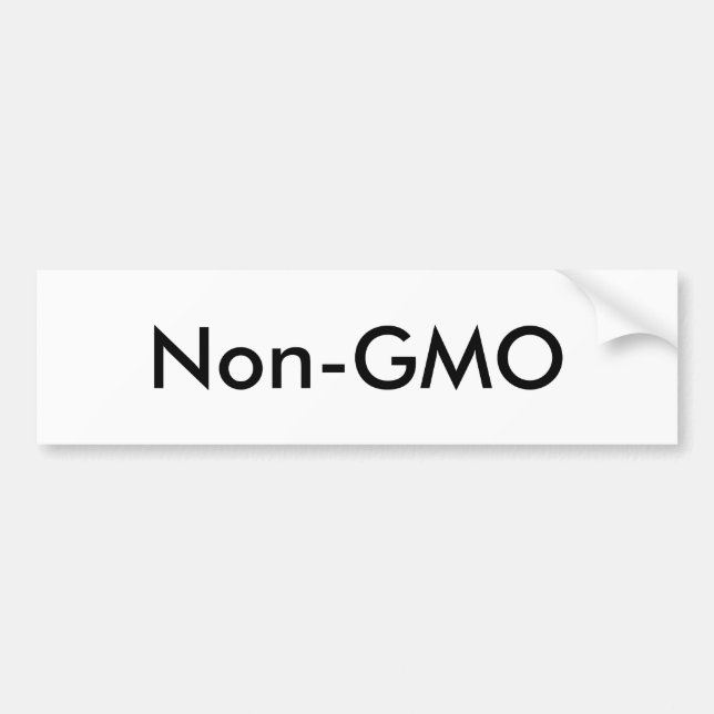 Non-GMO Bumper Sticker (Front)