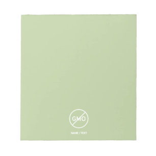 Non-GMO eco friendly natural branding customized Notepad