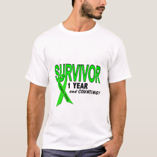 Non-Hodgkins Lymphoma 1 Year Survivor T-Shirt