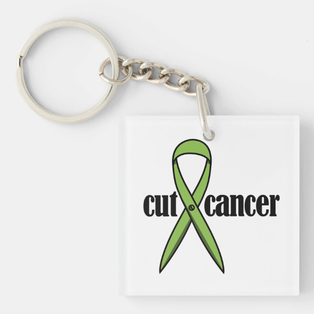 Non-Hodgkins Lymphoma Awareness Keychain (Front)