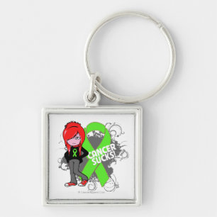 Non-Hodgkins Lymphoma Cancer Sucks Keychain
