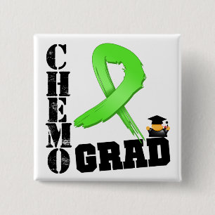 Non-Hodgkins Lymphoma Chemo Grad 2 Inch Square Button