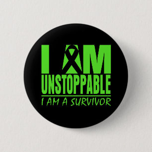 Non-Hodgkins Lymphoma I Am Unstoppable 2 Inch Round Button