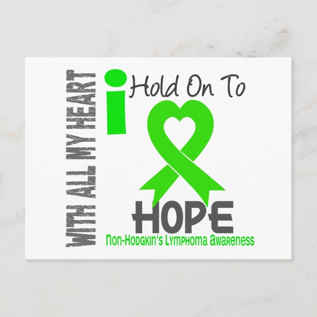 Non-Hodgkins Lymphoma I Hold On To Hope Postcard (Front)
