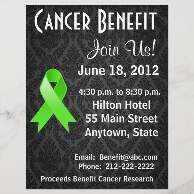 Non-Hodgkins Lymphoma Personalized Benefit Flyer (Front)
