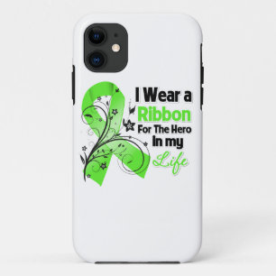 Non-Hodgkins Lymphoma Ribbon Hero in My Life iPhone 11 Case