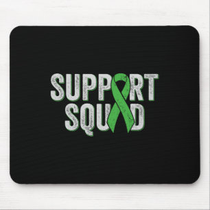 Non-hodgkins Lymphoma Support Squad - Lime Green A Mouse Pad