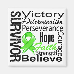 Non-Hodgkins Lymphoma Survivor Collage Magnet