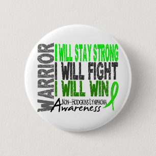 Non-Hodgkins Lymphoma Warrior 2 Inch Round Button