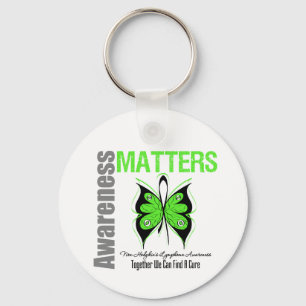 Non Hodkins Lymphoma Awareness Matters Keychain