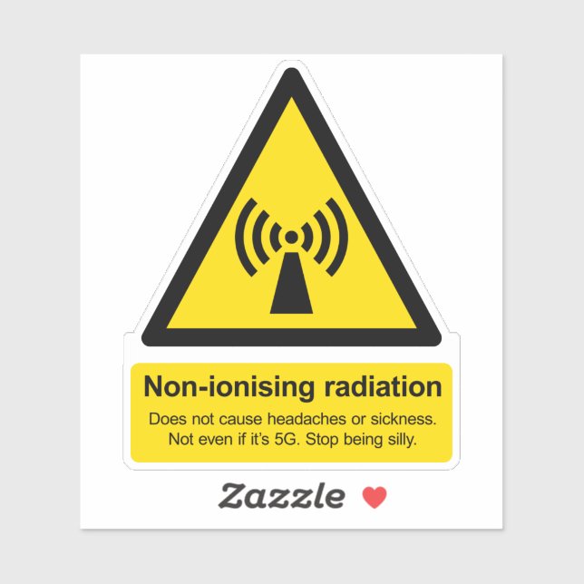 Non-ionization radiation does not cause headaches (Sheet)