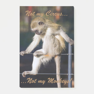 Non mon cirque, non mes protections de post-it de