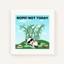 Non ! Pas aujourd'hui Carnet de jeu de mots