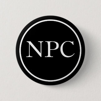 Non-Player Character 2 Inch Round Button