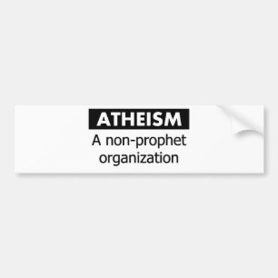 Non Prophet Organization Bumper Sticker