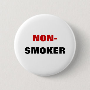 Non-Smoker - Button