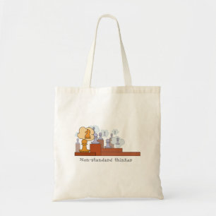 Non-standard thinker tote bag