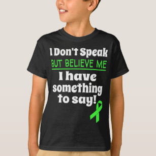 Non-Verbal Awareness Cerebral Palsy Brain Damage A T-Shirt