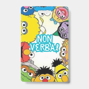 Non Verbal Badge