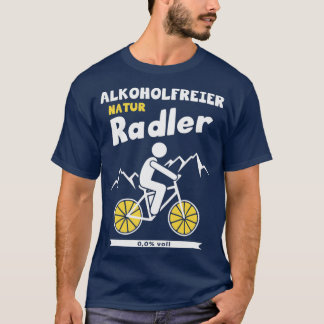 NonAlcoholic Nature Radler Fahrrad Bier Radeln T-Shirt